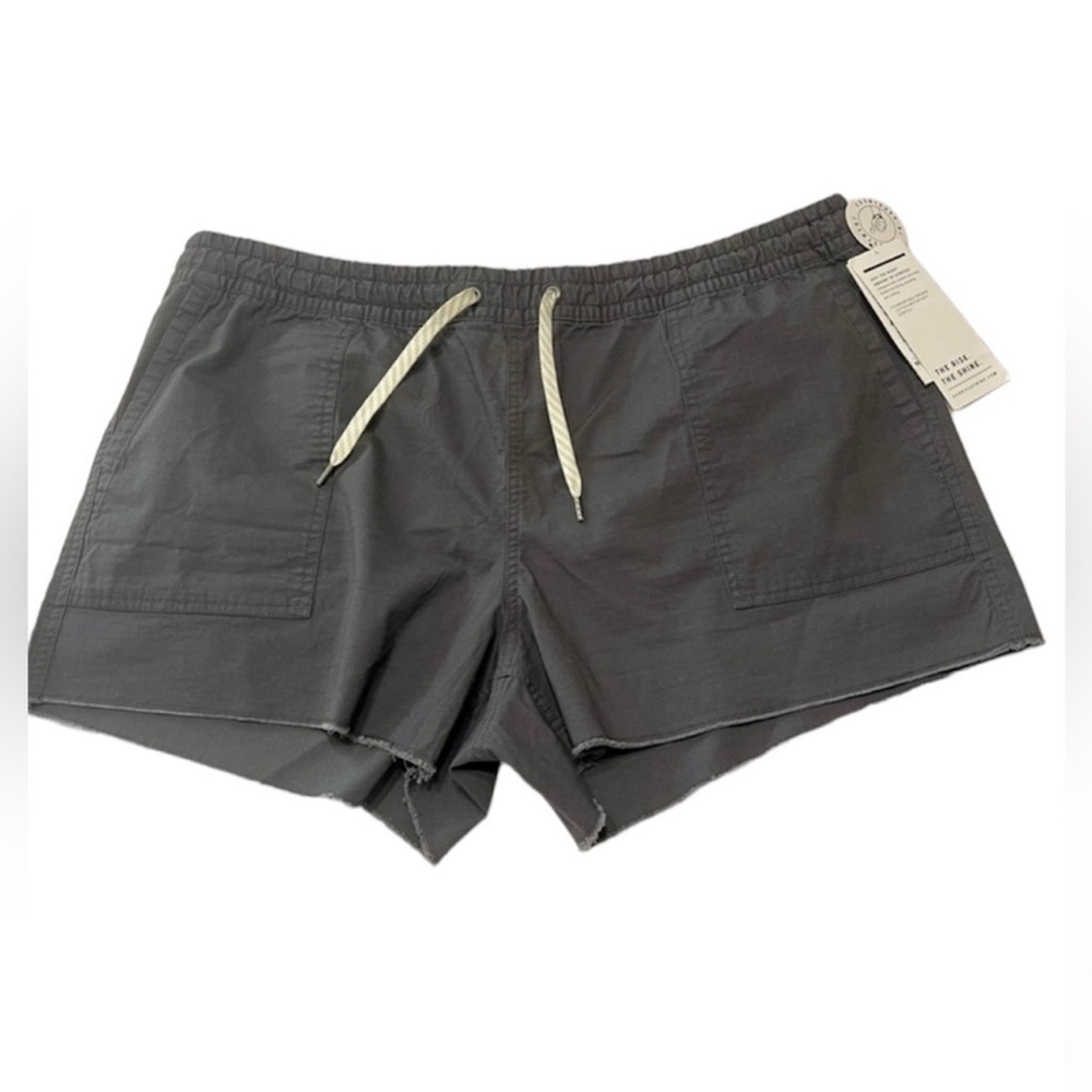 Vuori Vintage Ripstop Shorts Size XL Women Pull On Pockets Drawstring New XXL 2X